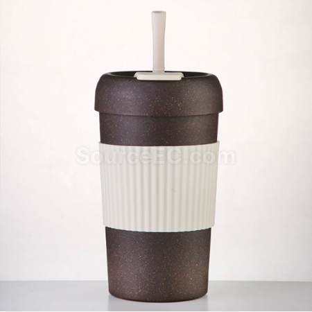 Customization Degradable coffee grounds material coffee cup Corporate Gifts