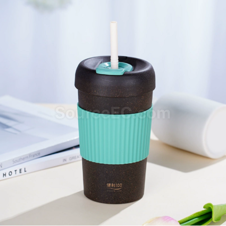 Customization Degradable coffee grounds material coffee cup Corporate Gifts