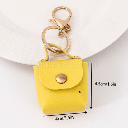 Customization PU Coin Purse Keychain Corporate Gifts