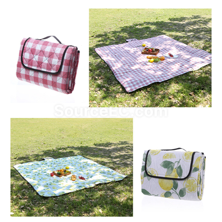 Customization Machine Washable Ultrasonic Thickened Picnic Mat Corporate Gifts