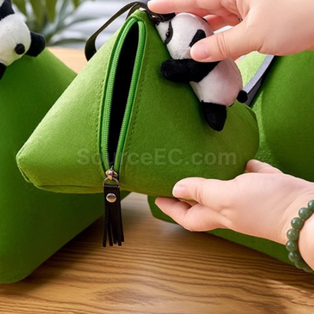 Customization Panda Zongzi shopping bag Corporate Gifts