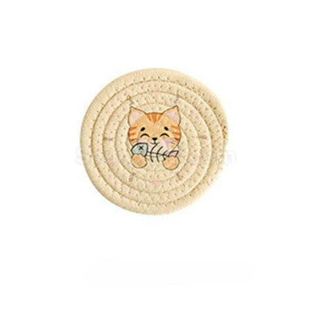 Customization Cotton rope woven insulation pad Corporate Gifts