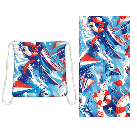 Customization Storage And Folding Of Beach Towels Corporate Gifts