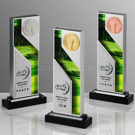 Golf Metal Trophy