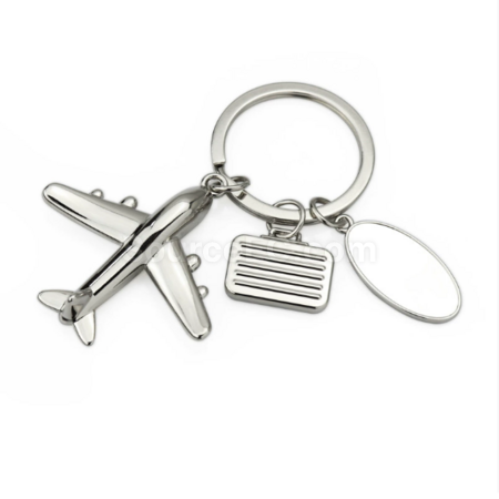 Customization 3D model airplane keychain Corporate Gifts
