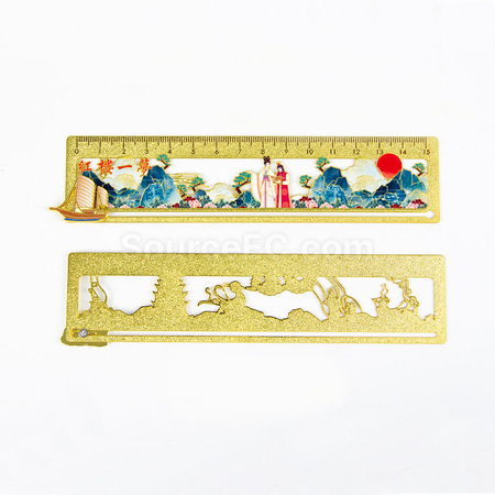 Customization Customized Metal Slide Rail Bookmarks Corporate Gifts