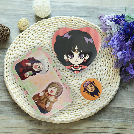 Customization Irregular-Shaped Badge Corporate Gifts