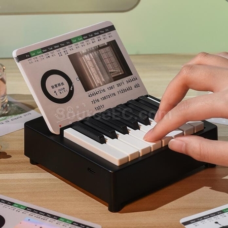 Customization Mini Piano Calendar Desktop Ornament Corporate Gifts