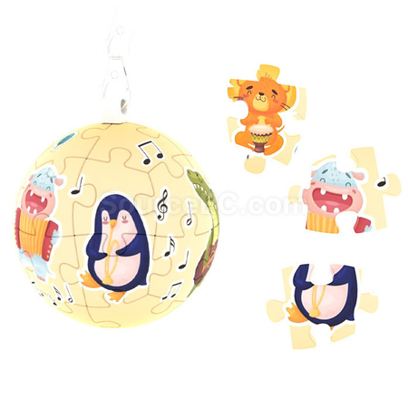 3D Puzzle Keychain