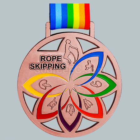 Customization Rope Skipping Metal Medal Corporate Gifts