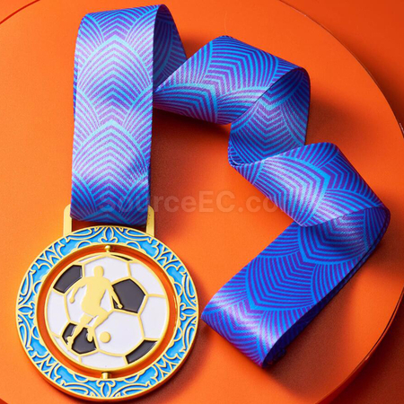 Customization Football Metal Medal Corporate Gifts