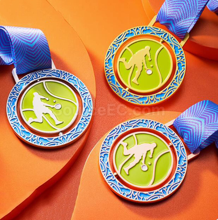Tennis Metal Medal