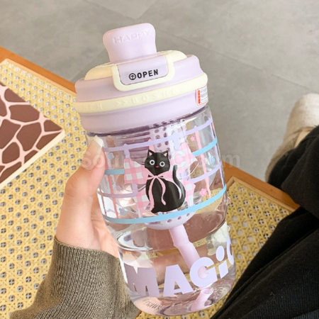 Customization Tritan Cute straw water cup Corporate Gifts