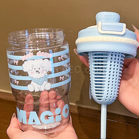 Customization Tritan Cute straw water cup Corporate Gifts