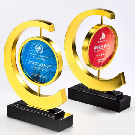 Customization Rotatable Crystal Trophy Corporate Gifts