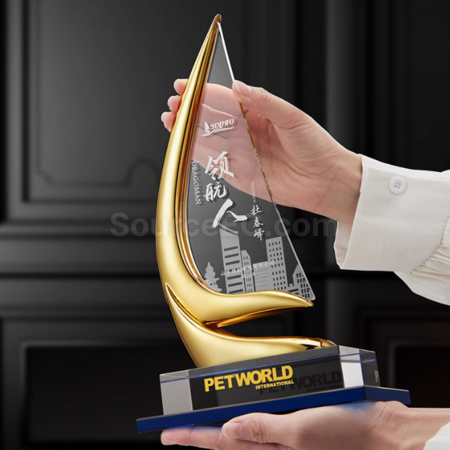 Customization Sailing Trophy Corporate Gifts