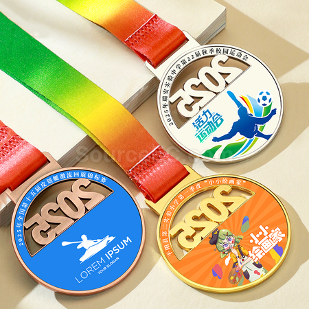 Customization Coloured Medal Corporate Gifts