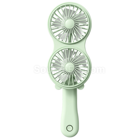 Portable Desktop Handheld Double Head Fan