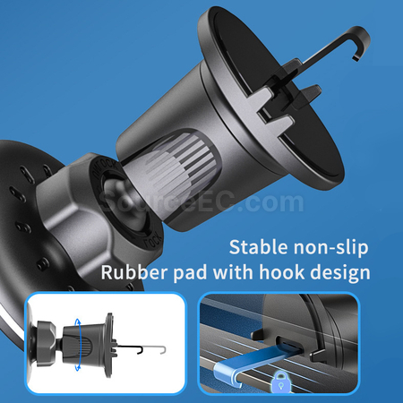 Customization 15W Magnetic Wireless Charging Car Phone Holder Corporate Gifts