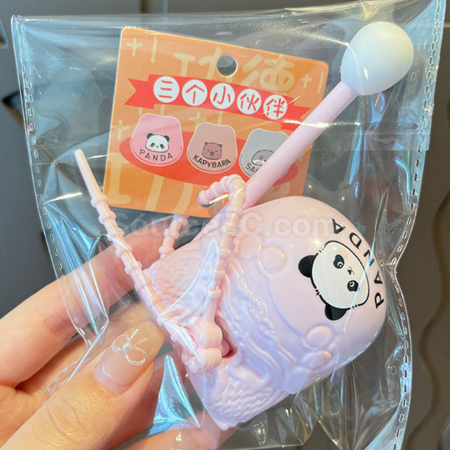 Customization Unzip Cartoon Wooden Fish Pendant Corporate Gifts