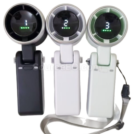 Customization Portable Folding Digital Display Fan Corporate Gifts