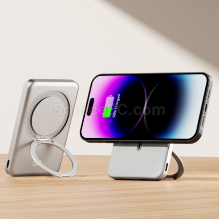 Magnetic Wireless Power Bank (With Stand)