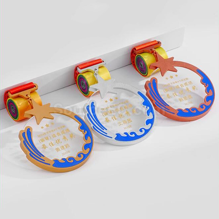Customization Coloured Medal Corporate Gifts