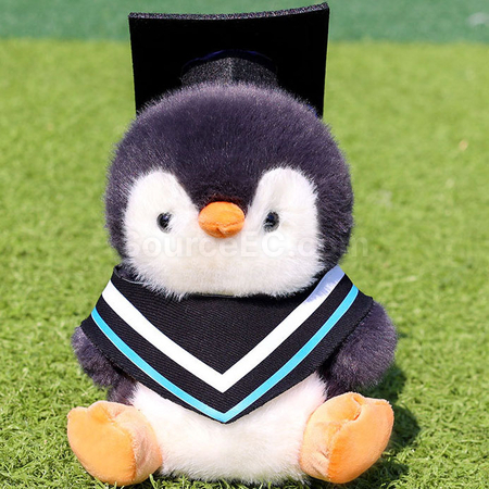 Customization Graduation Penguin Toy Corporate Gifts