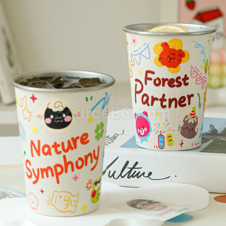 Customization 304 Stainless Steel Cola Cup Mug Corporate Gifts