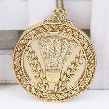 Badminton Metal Medal