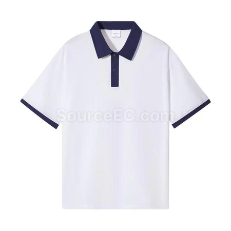 Customization Contrasting Color Summer POLO Shirt Corporate Gifts