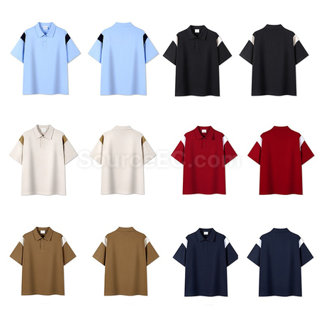 Customization Raglan Color - Blocked Pique Mesh Polo Shirt Corporate Gifts