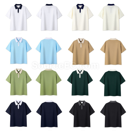 Customization Zipper Polo Shirt Corporate Gifts