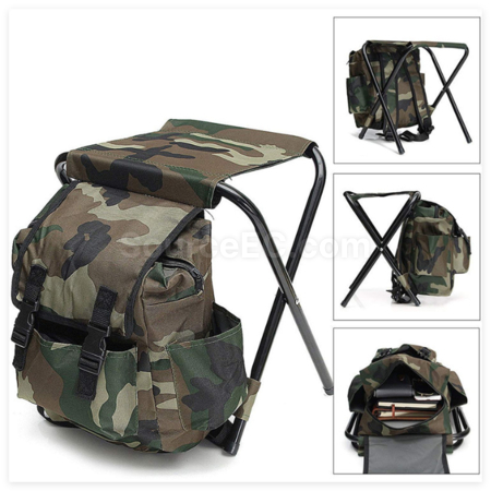 Portable Mountaineering Backpack Chair