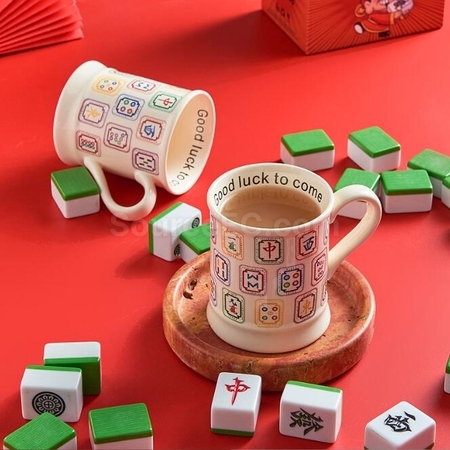 Customization Mahjong Mug Corporate Gifts