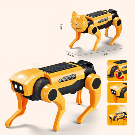 Customization Solar - powered electric robotic dog Corporate Gifts