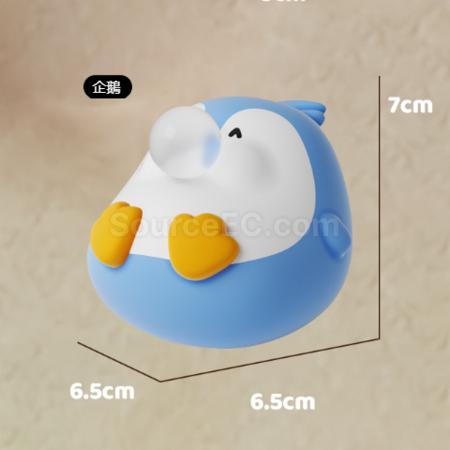 Customization Stress - relieving squishy bubble - blowing figurine Corporate Gifts