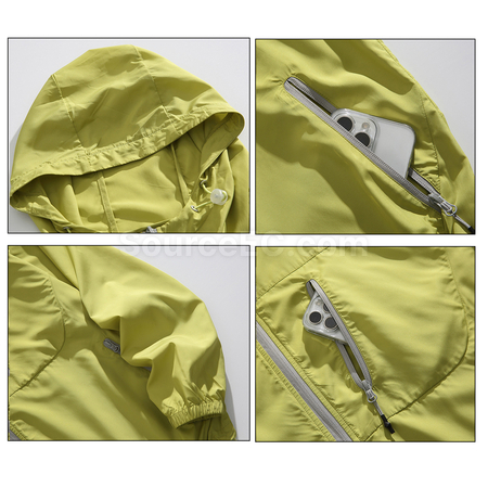 Customization UV Protection Full-Zip Hoodie Corporate Gifts