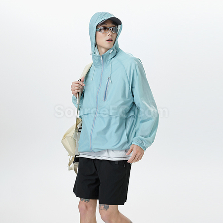Customization UV Protection Full-Zip Hoodie Corporate Gifts