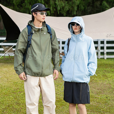 Customization UV Protection Full-Zip Hoodie Corporate Gifts
