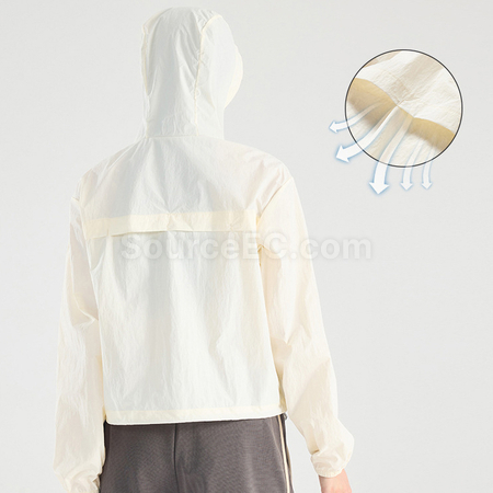 Customization UV Protection Full-Zip Hoodie Corporate Gifts