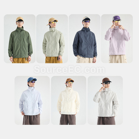 Customization UV Protection Full-Zip Hoodie Corporate Gifts