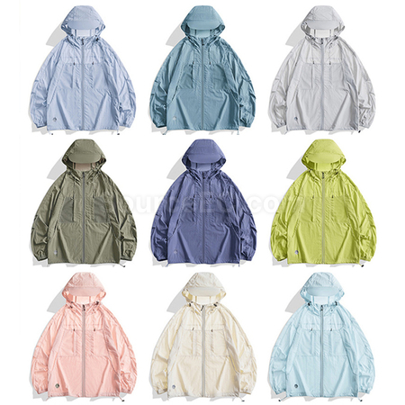 Customization UV Protection Full-Zip Hoodie Corporate Gifts