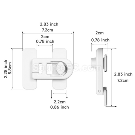 Customization Multifunctional drill-free protective lock Corporate Gifts