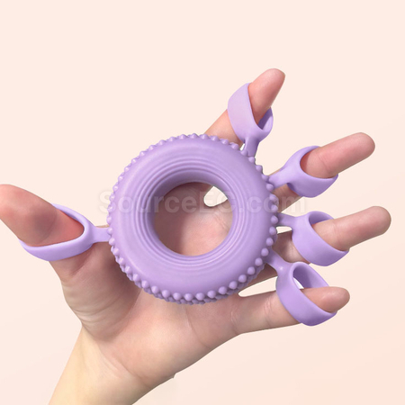 Customization Silicone five - finger grip strengthener Corporate Gifts