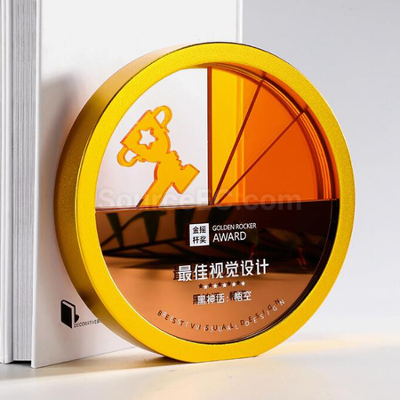 Customization Acrylic Metal Trophy Corporate Gifts