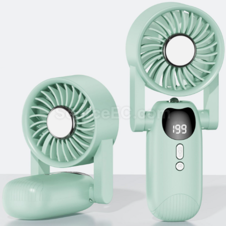 Customization Portable Lighting and Cooling Fan Corporate Gifts