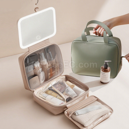 Customization Large-Capacity Makeup Bag With Mirror Corporate Gifts