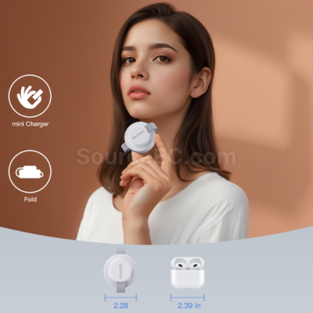 Customization Folding three - in - one magnetic wireless charger Corporate Gifts