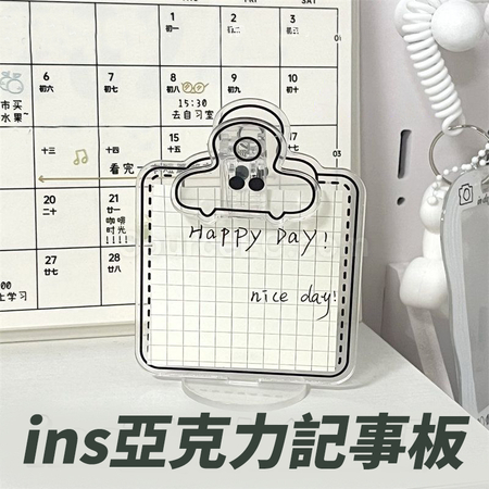 Customization Acrylic Clip Desk Calendar Corporate Gifts